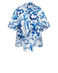 City Chic - Tie Print Shirt
