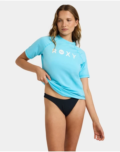 Roxy - Womens Essentials Short Sleeve Rashguard