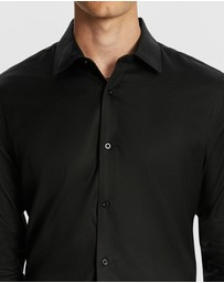 yd. - Maximum Two Ply Cotton Premium Slim Dress Shirt