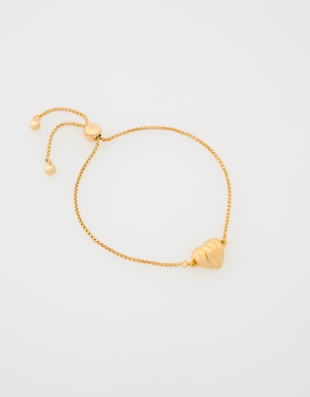 Ted Baker - REGINA: Ripple Heart Adjustable Bracelet