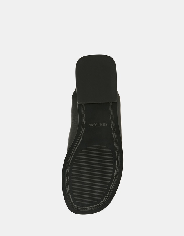 Steve Madden - Illia Black Leather Sandals