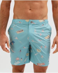 Mosmann - Cabana Boy Swim Shorts