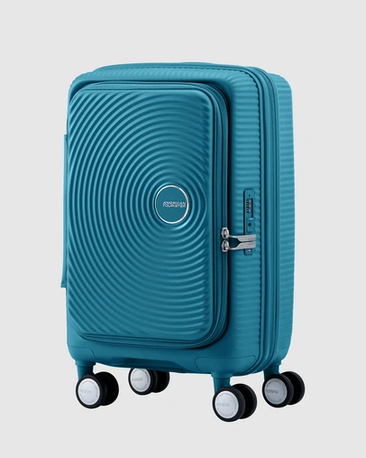 American Tourister - Curio Book Opening Carry-On Small 55cm Suitcase Expandable