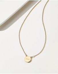 Mestige - Angel Number Necklace 444 - 18K Gold Plated