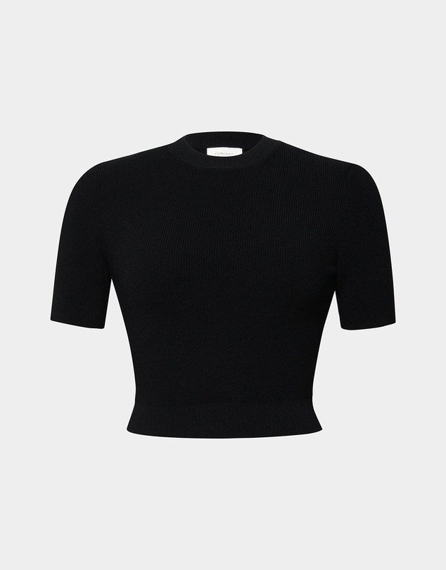 Forcast - Murphy Crop Knit Top