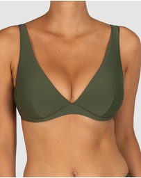 Baku Swimwear - Rococco D/E Cup Underwire Bikini Bra Top
