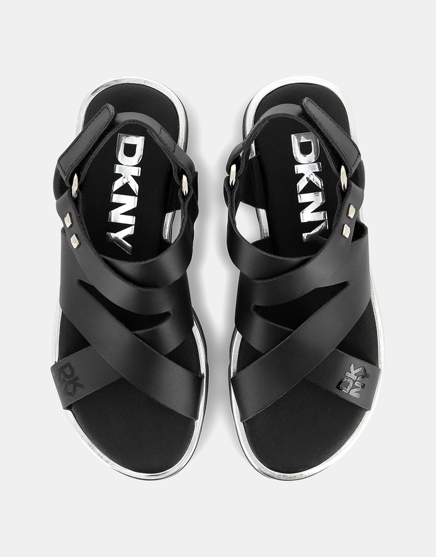 DKNY - Strappy Flat Sandals - Kids-Teens