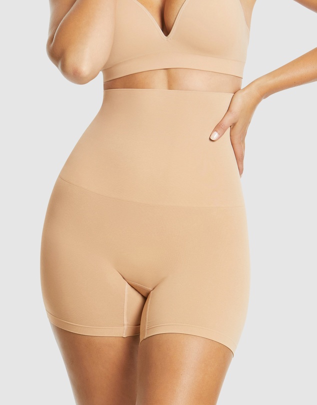 Ambra - 2 Pack Reshape Hi Waisted Shaper Short