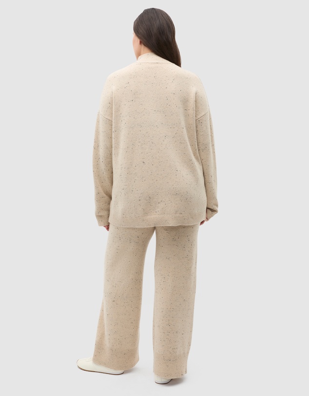 Seed Heritage - Fleck Mock Neck Slouch Knit