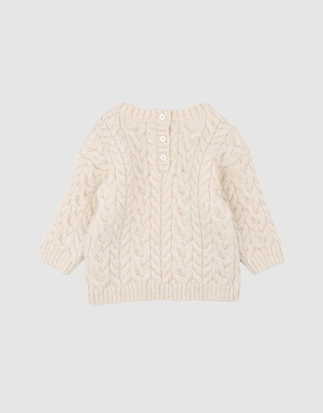 Bebe by Minihaha - Emmy Cable Knit Jumper - Babies