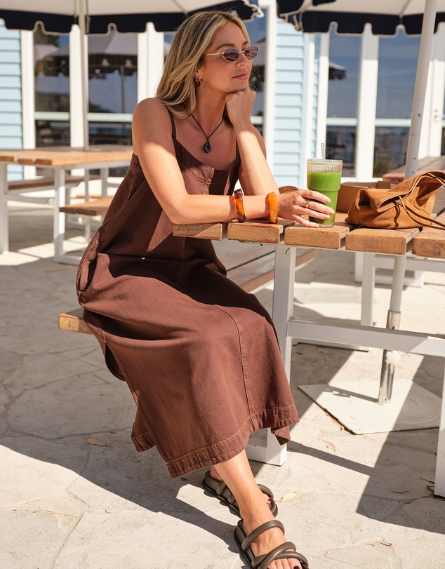 Ceres Life - Remy Strappy Midi Dress