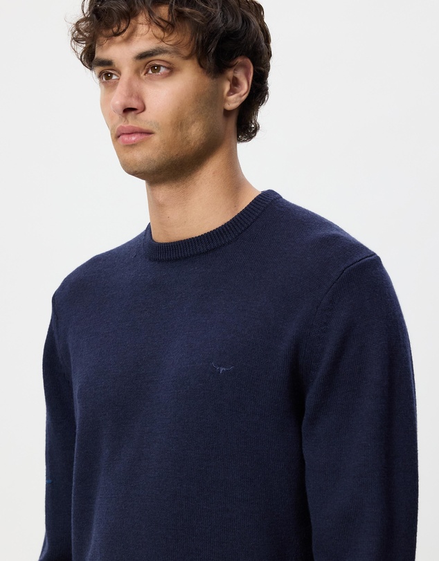 R.M.Williams - Murphy Merino Crew Knit Jumper
