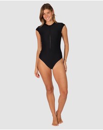 Baku Swimwear - Rococco Zip Front Surfsuit Swimwear