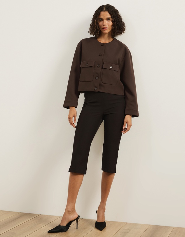 Atmos&Here - Sorelle Cropped Tailored Jacket