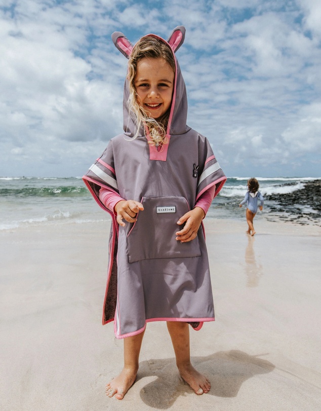 Roarsome - Hop the Bunny - Kids Poncho Towel