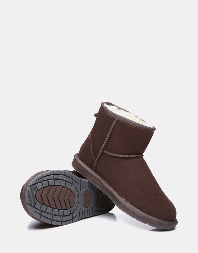 EVERAU - Australian Shepherd Ugg Mini Classic Suede Cow Suede Upper UGG Boots