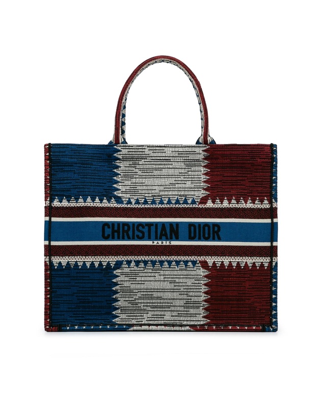 Pre-Loved by Azura Reborn - Pre-Loved Dior Book Tote Tribal Tapestry