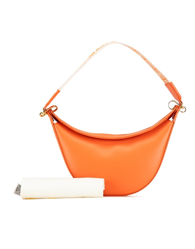 Loewe - Pre-Loved Small Leather Luna Hobo