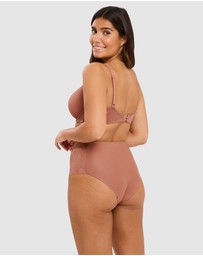 Sans Complexe - Daily Softness High Waist Brief with Lace