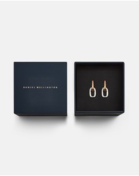 Daniel Wellington - Contrast Link Earrings Two Tone