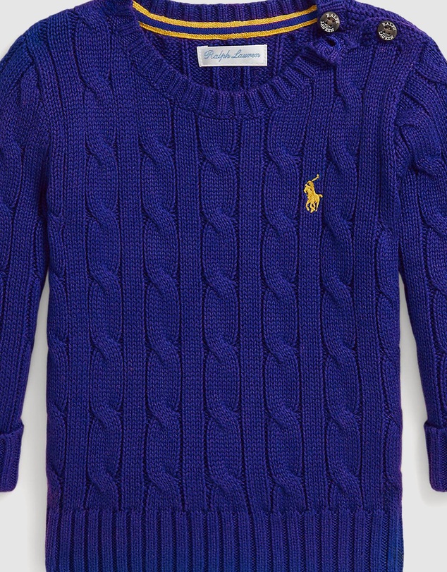 Polo Ralph Lauren - Cable-Knit Cotton Sweater - Babies