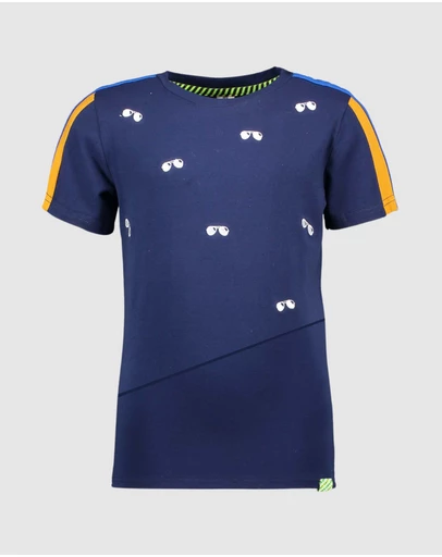 B.Nosy - Sunglasses Print T-Shirt - Kids-Teens