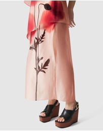 & Other Stories - Floral-Appliqué Maxi Dress