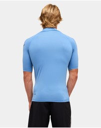 Quiksilver - Mens All Time Short Sleeve Rash Vest
