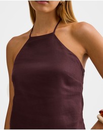 Forever New - Hallie Halter Neck Top