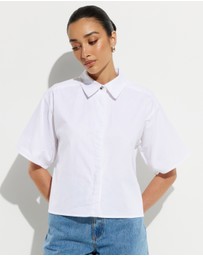 Calli - Macy Boxy Short Sleeve Shirt