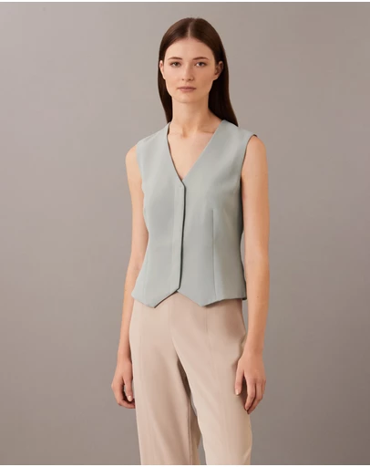 Calvin Klein - Soft Twill Tailored Vest