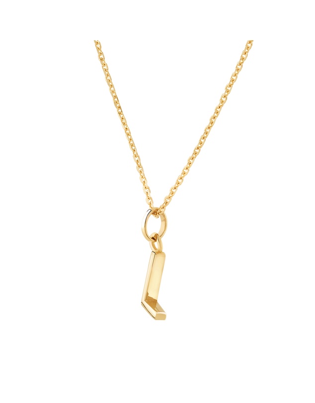 Michael Hill - L Initial Pendant in 10kt Yellow Gold