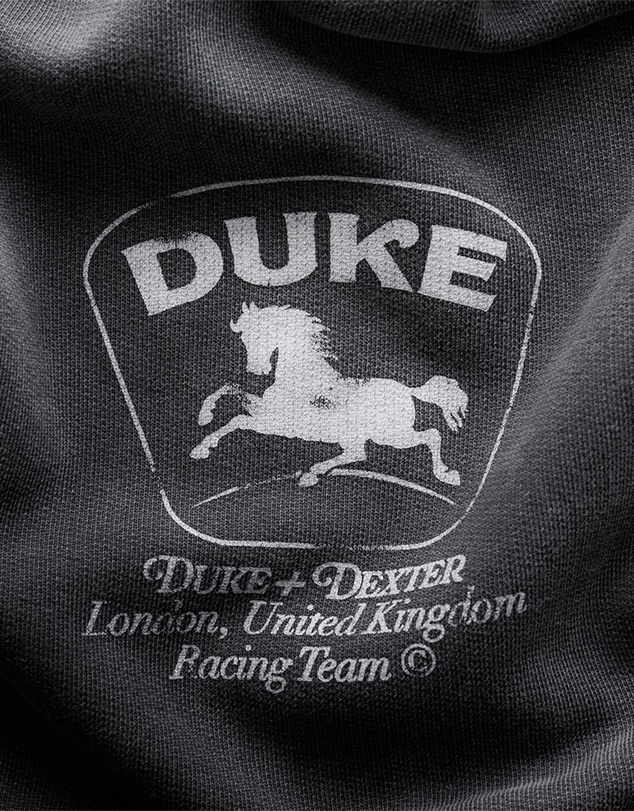 Duke + Dexter - DR Sponsors Washed Grey Hoodie