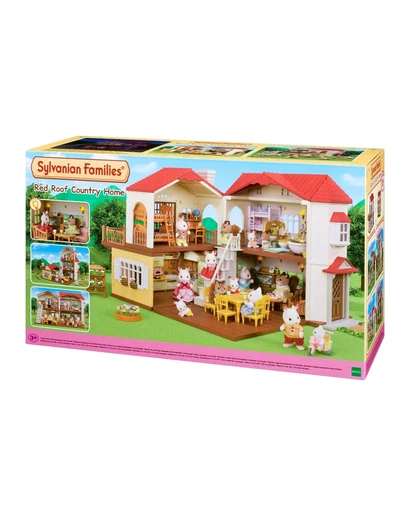 Sylvanian Families - Red Roof Country Home with Attic