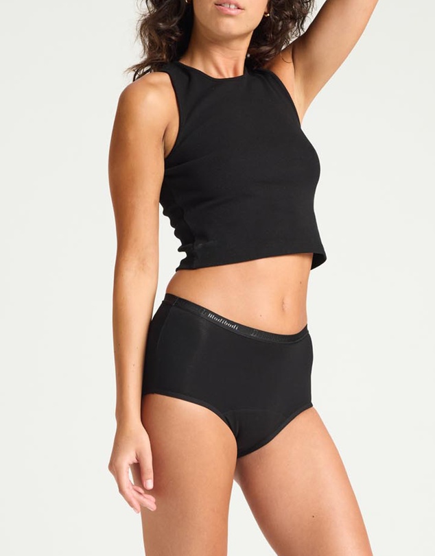 Modibodi - Classic Period Full Brief Super Absorbency Black