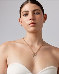 Michael Hill - Diamond Butterfly Pendant in 10kt Yellow Gold