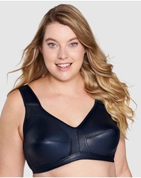 Naturana - Cotton Blend Full Coverage Wide Strap Bra