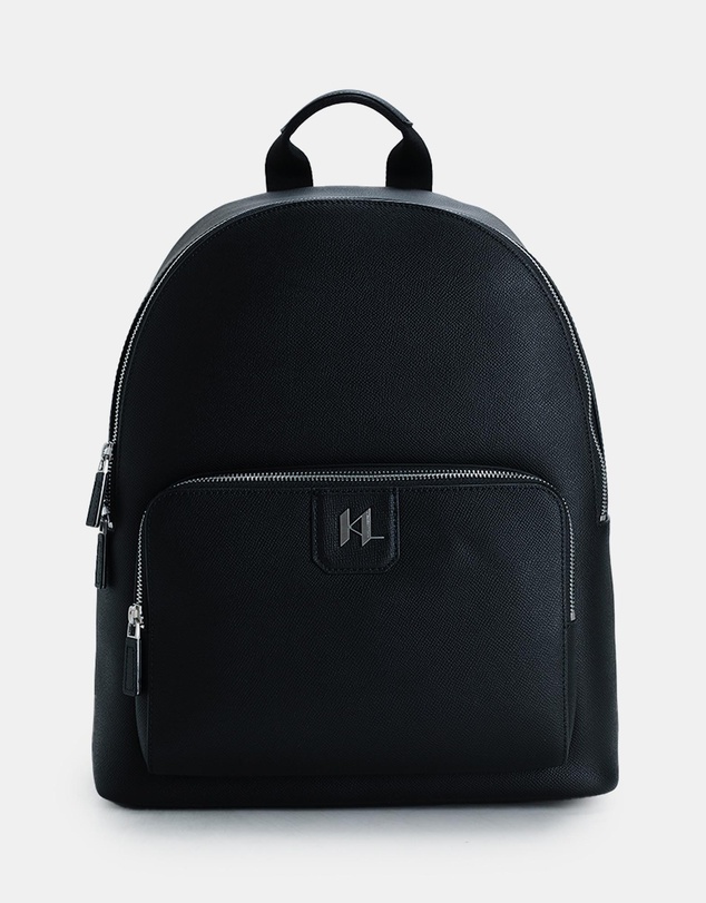 Karl Lagerfeld - K/Monogram Leather Backpack