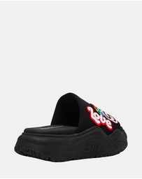 Steve Madden - Spanky-P Black Sandals