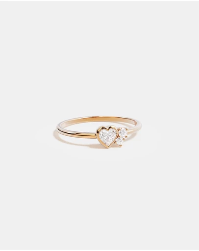 By Charlotte - Dream Lover Heart Ring