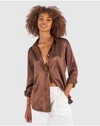 CAMIXA - Satin Silk Shirt