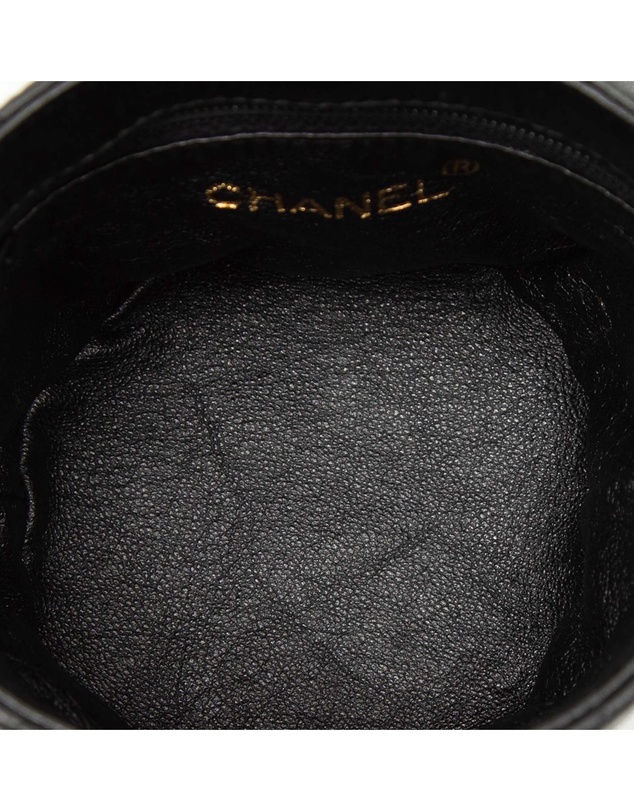 Pre-Loved by Azura Reborn - Pre-Loved Mini Quilted Lambskin Canteen Tassel Vanity Case