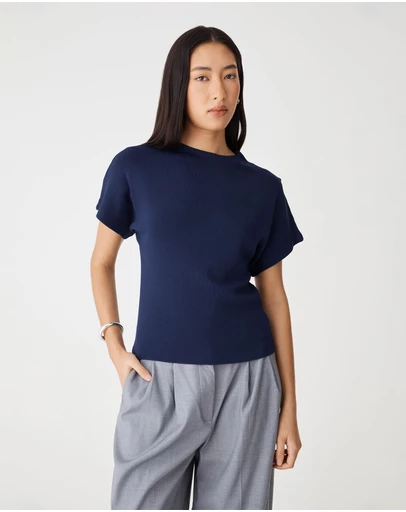 Forcast - Jemma Relaxed Knit Top