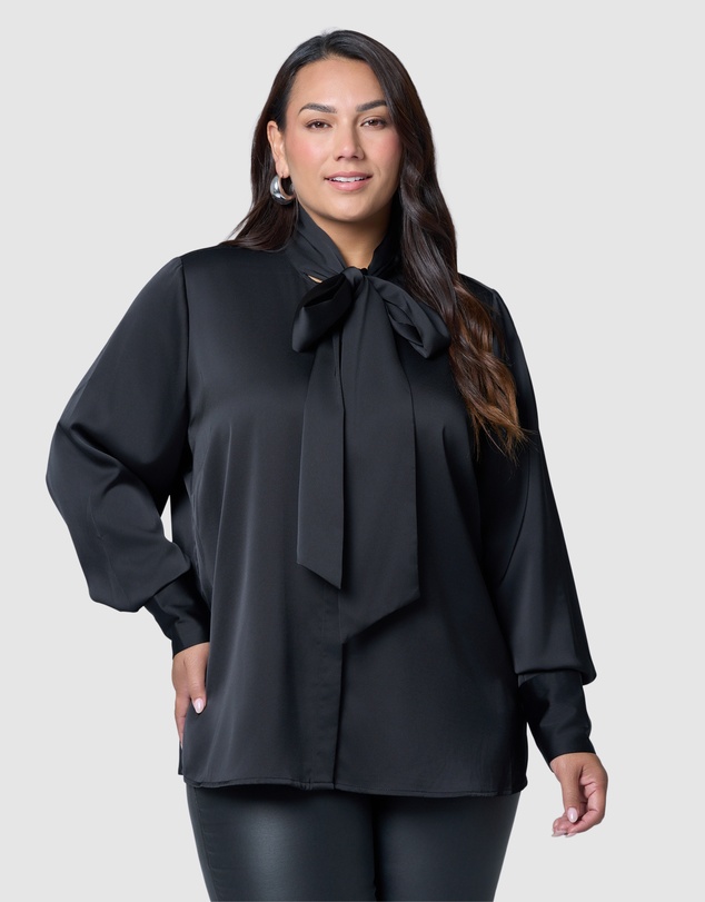 Pink Dusk by Curve Project - Savages Blouse