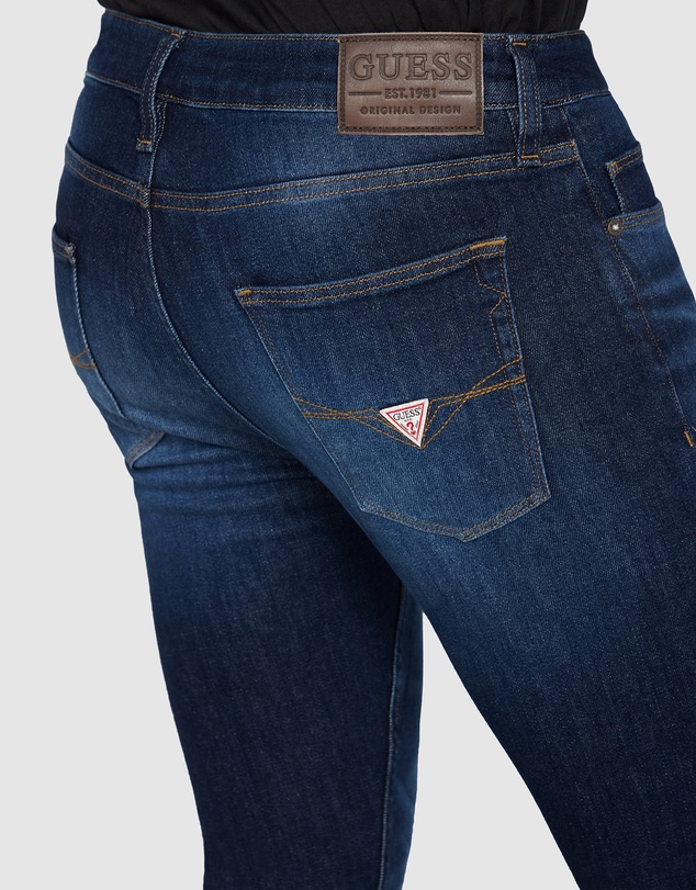 GUESS - Eco Low-Rise Super Skinny Chris Denim Jeans