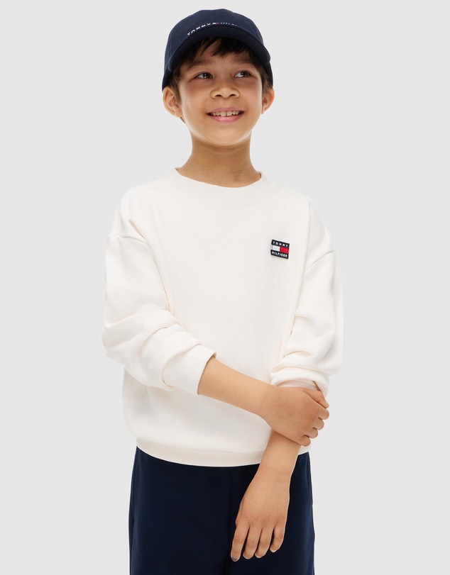Tommy Hilfiger - Heritage Flag Crewneck Sweater - Kids