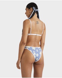 RVCA - Womens Fleur Fixed Tri Bikini Top