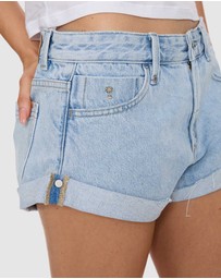 Thrills - Remi Rolled Low-Rise Baggy Shorts