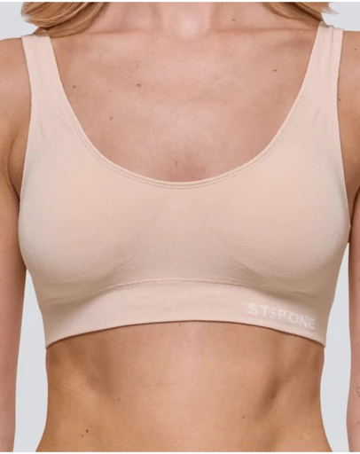 STEP ONE - Women's SmoothFit Padded Bra - Light Beige