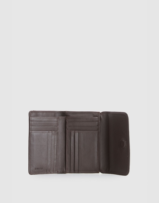Evity - RFID Daisy Leahter Meadium Wallet